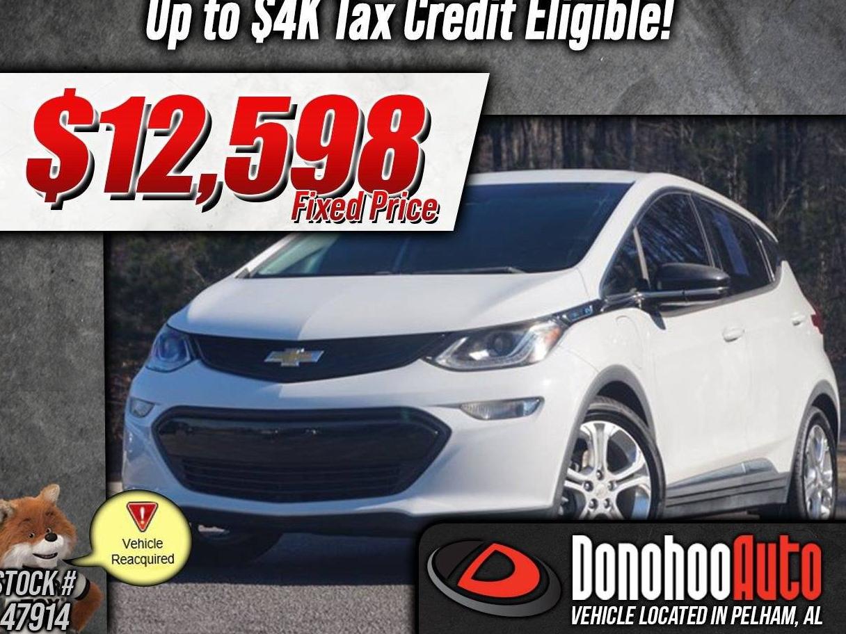 CHEVROLET BOLT EV 2017 1G1FW6S02H4185559 image